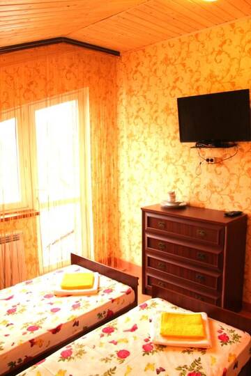 Фото номера Двухместный номер с 2 отдельными кроватями Гостевой дом Villa Leontiya г. Сходница 2