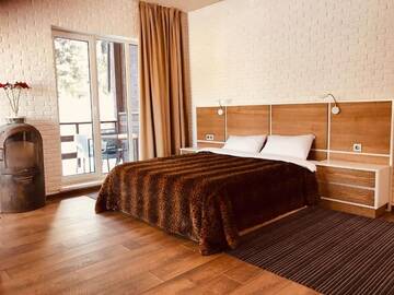 Фото номера Двухместный номер Делюкс с 1 кроватью Апарт-отели Park-otel Schastye г. Сходница 12