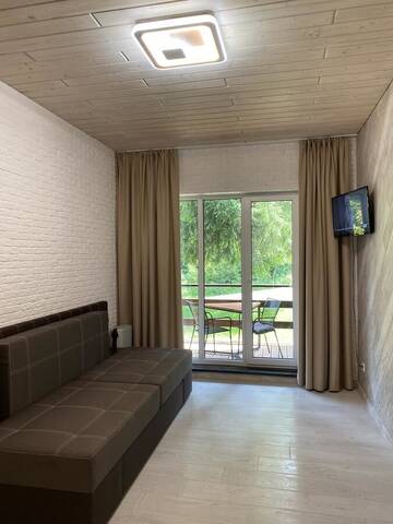 Фото номера Апартаменты с 2 спальнями Апарт-отели Park-otel Schastye г. Сходница 4